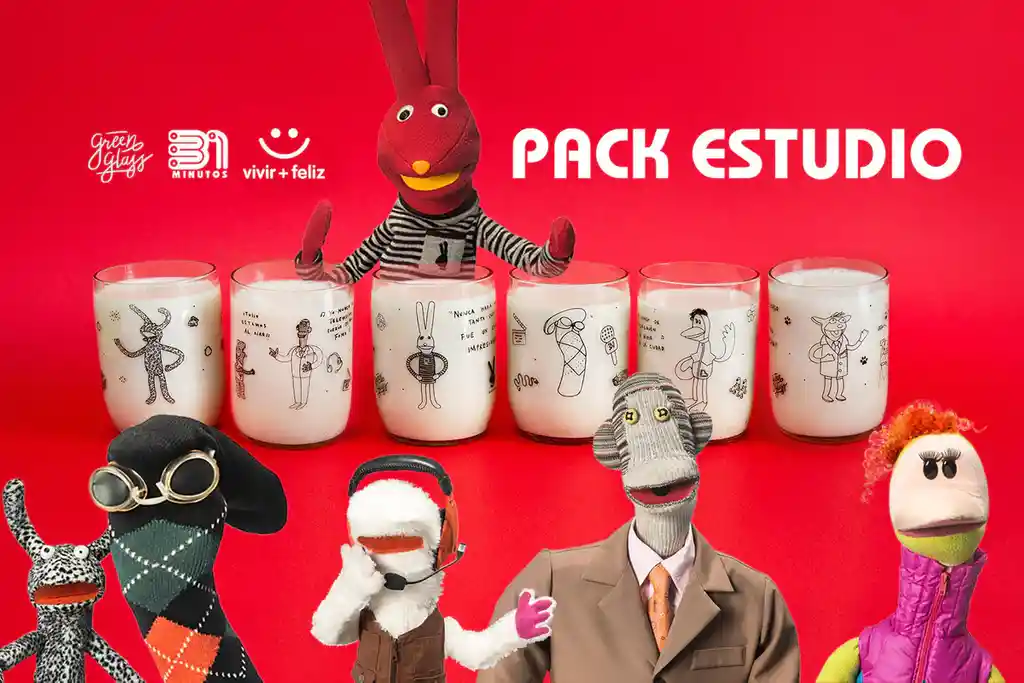 Pack Estudio 31 Minutos Juego De 6 Vasos