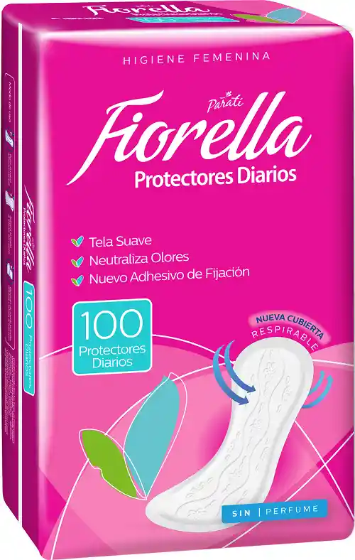 Fiorella Protector Diario(Paq. C/ 100 Unidades)