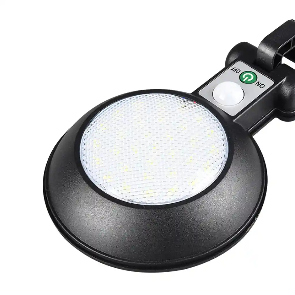 Foco Solar Led Con Sensor Movimiento Luz