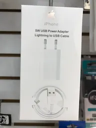Cargador Completo Iphone Lightning Usb Certificado Apple 1 Mts