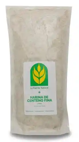 La Fuente Natural Harina De Centeno Fina 1 Kilo.