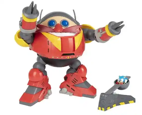 Jakks Sonic The Hedgehog Set De Batalla Robot De Eggman Gigante