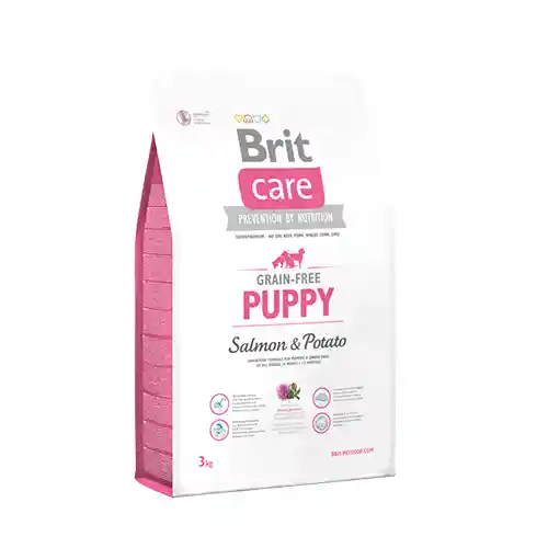 Brit Care Puppy Salmon & Potato 3 Kg.