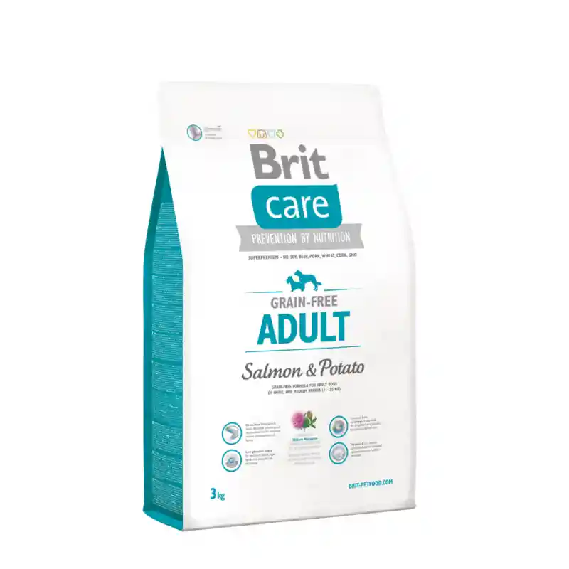 Brit Care Adulto Salmon & Potato 3 Kg.