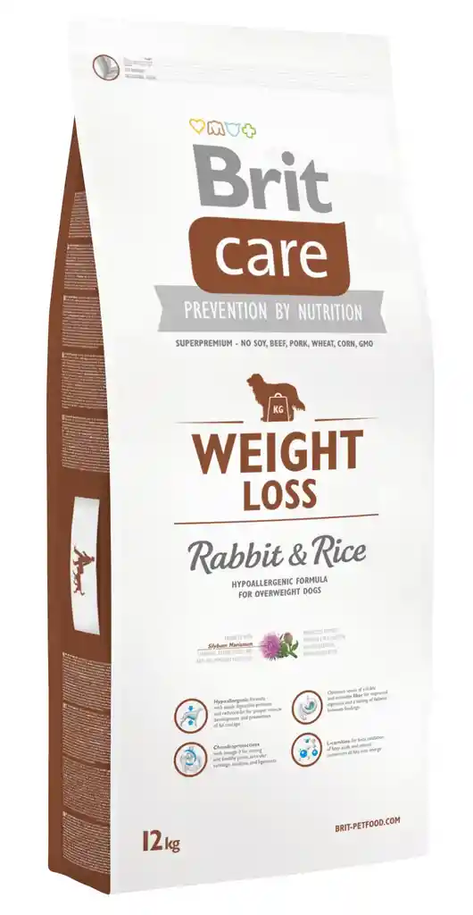 Brit Care Weight Loss Rabbit & Rice 12 Kg.