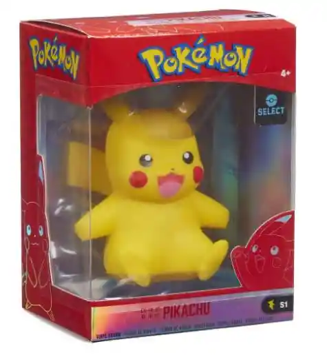 Pokemon Figura De Vinilo 10cm Pikachu