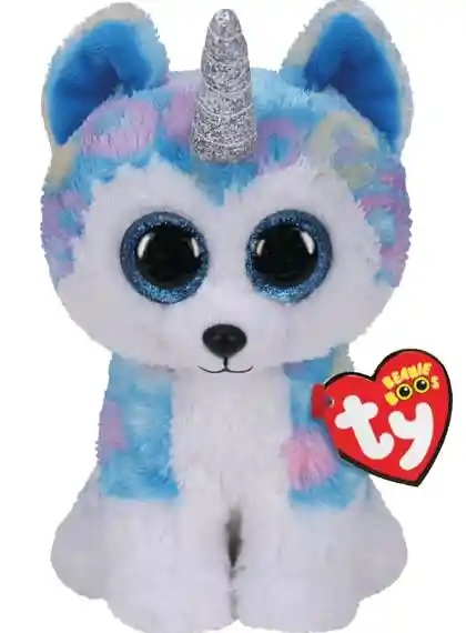 Ty Peluche Beanie Boos Helena Perro Unicornio Mediano 36458