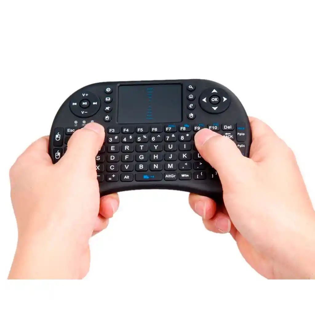 Mini Teclado Inalambrico Touchpad Smarttv Usb