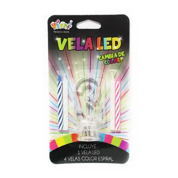 Vela Led Nro 3