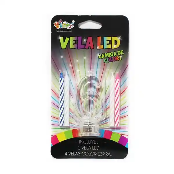 Vela Led Nro 6