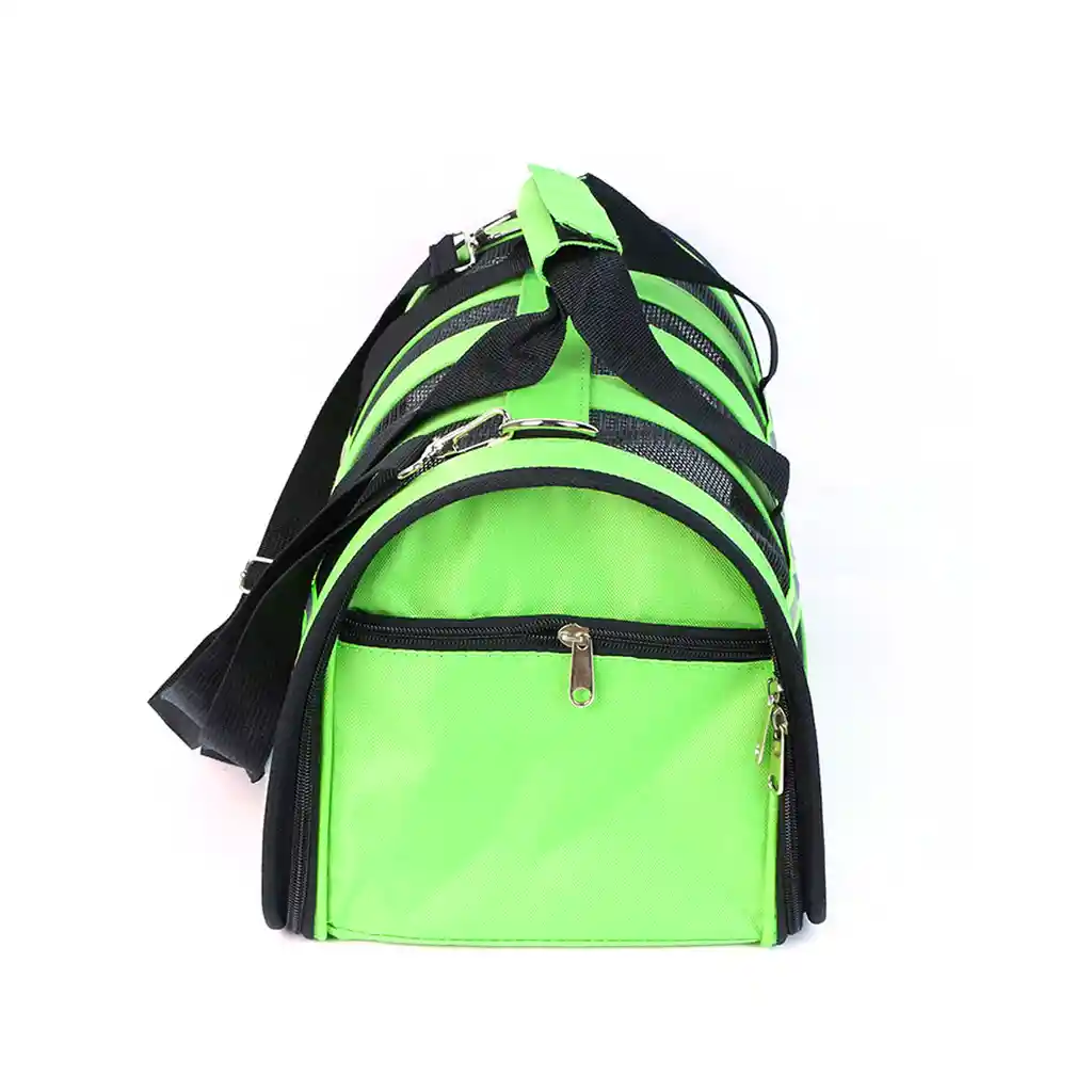 Bolso De Viaje Para Perros Y Gatos Talla M Verde