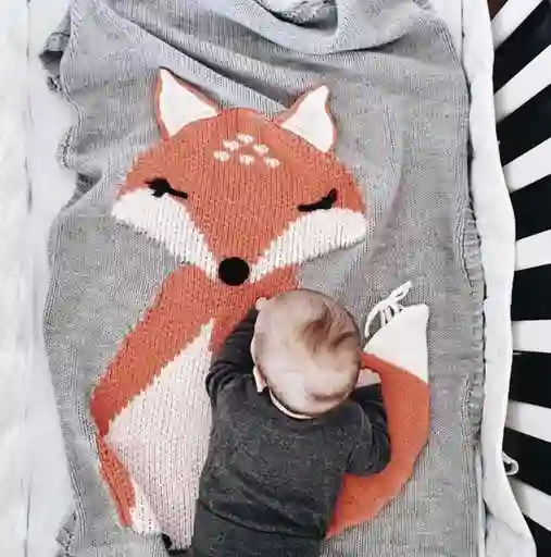 Foxi Blanket Gris