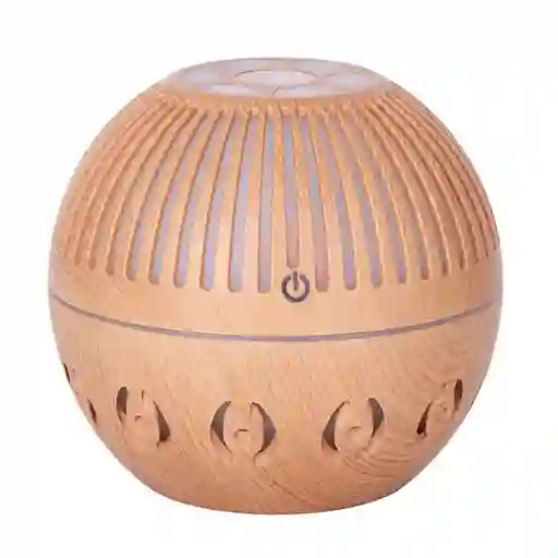 Humidificador Aire Café Con Luces Antideslizante