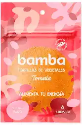 Bamba - Tortilla De Vegetales Tomate (vegana, Sin Gluten) 240 Grs