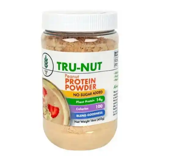 Tru-nut - Proteina De Maní En Polvo 453g Tru Nut (proteina Vegetal)