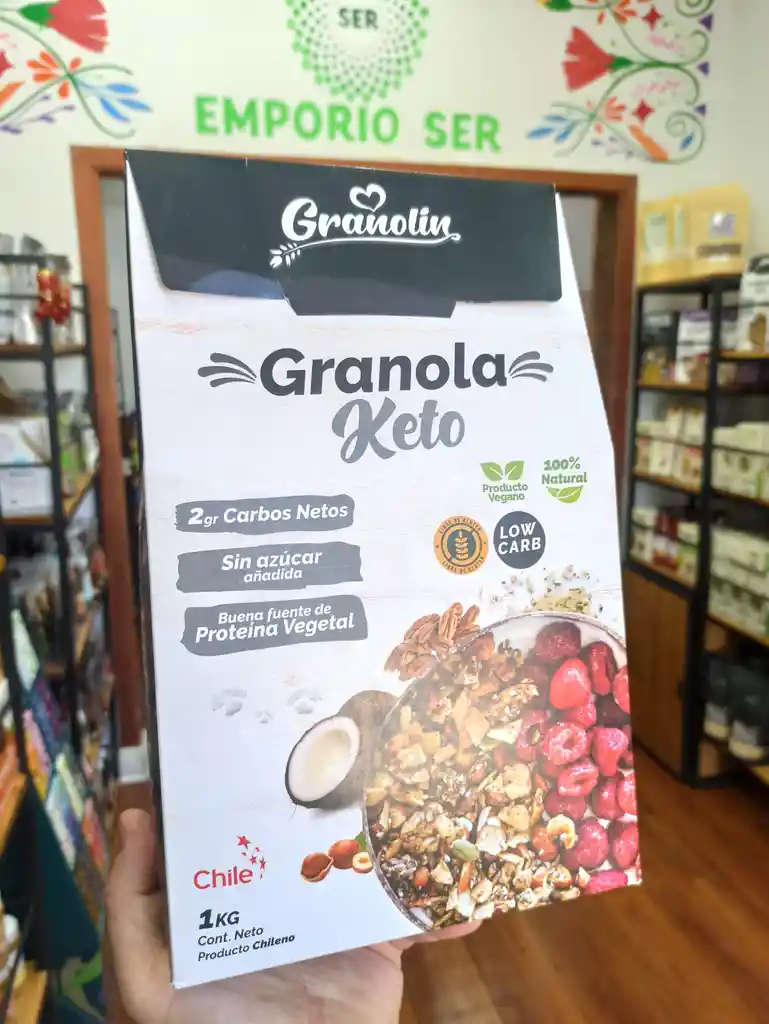 Keto Granola Familiar 800 Grs