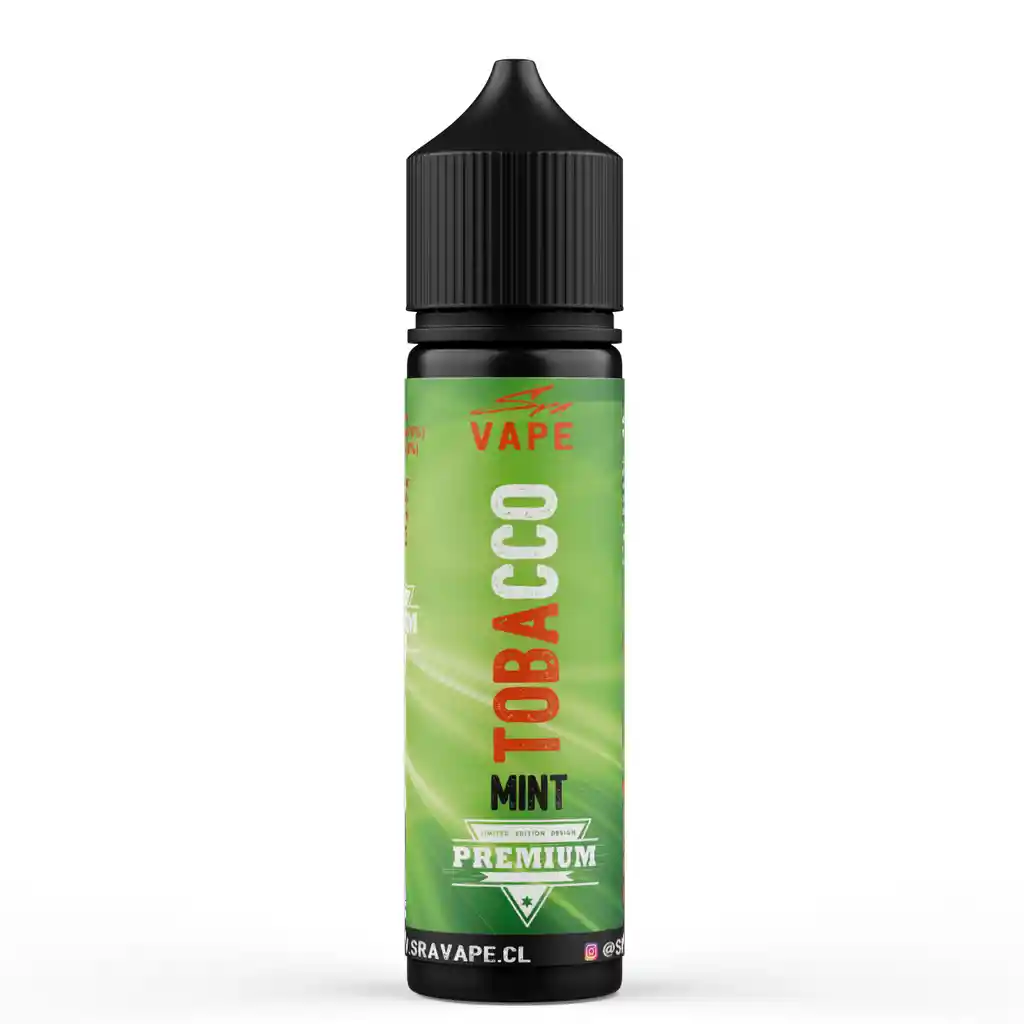E-liquid Tobacco Mint 60 Ml Liquido Para Vaporizadores