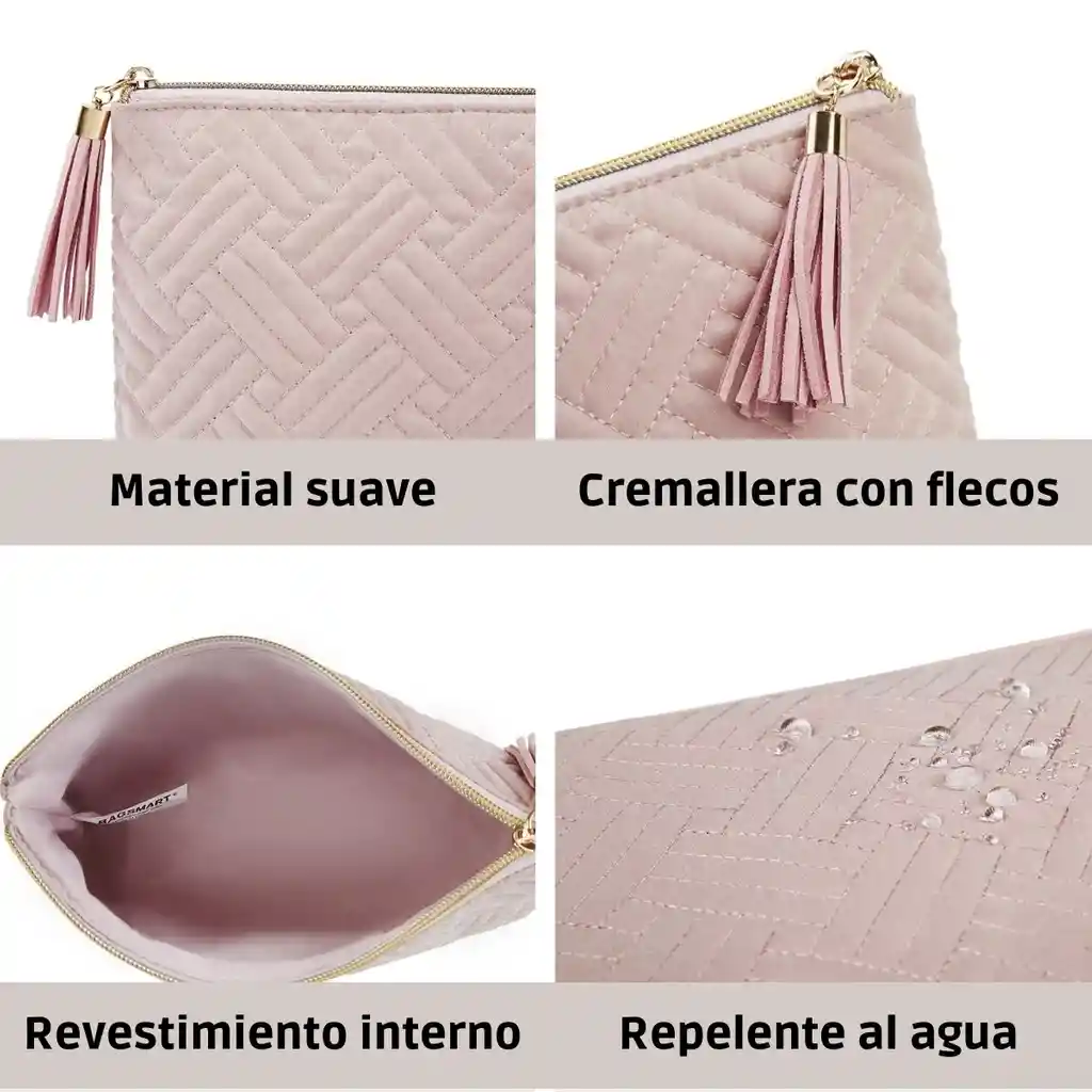 Bagsmart - Cosmetiquero 1un - Rosado