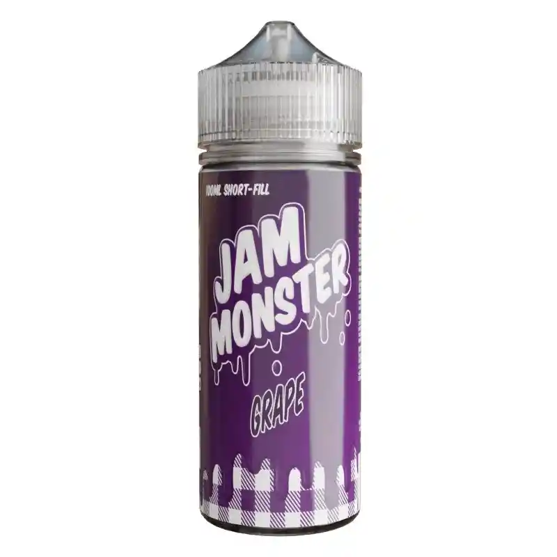 Líquido Jam Monster Grape 100 Ml - 00mg