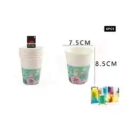 Vaso De Carton Hada X 6 Unid