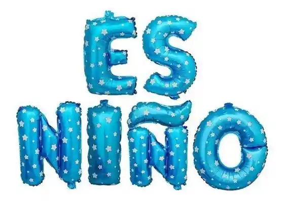 Globo Baby Shower Es Un Niño.