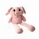 Peluche De Conejitos Largos Estirables Rosa