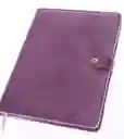 Libreta Diario Terciopelo Lila