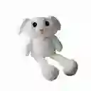 Peluche De Conejitos Largos Estirables Blanco