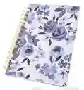 Libreta Rosas Azules