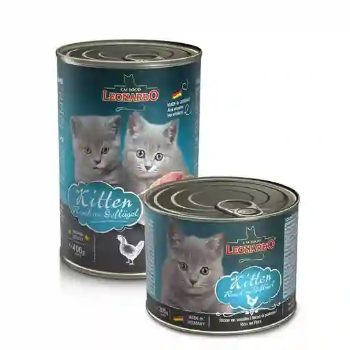 Leonardo Latas Quality Seleccion Kitten 200 Gr