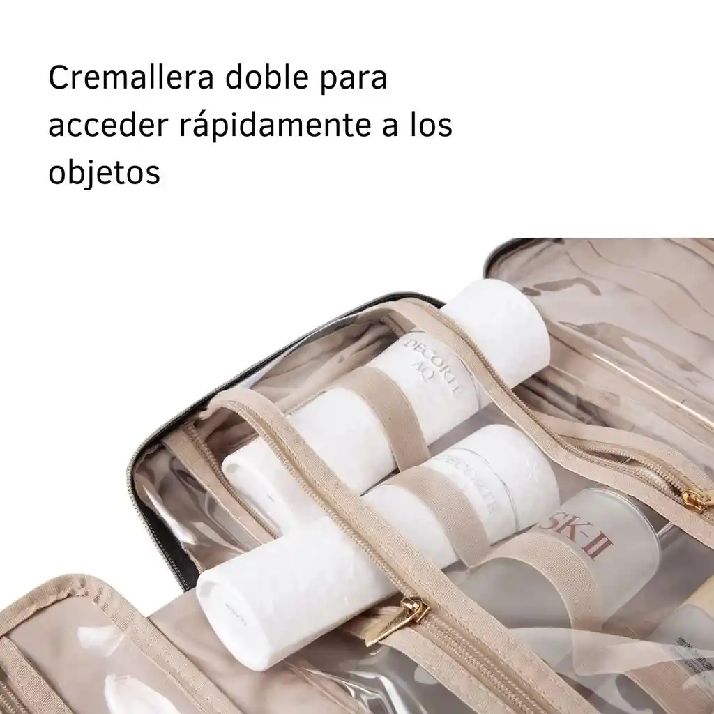 Bagsmart - Neceser Kit De Viaje Con Gancho - Lunares