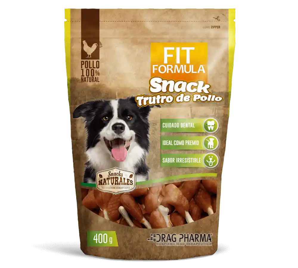 Fit Formula Snack Trutro De Pollo 400 Grs