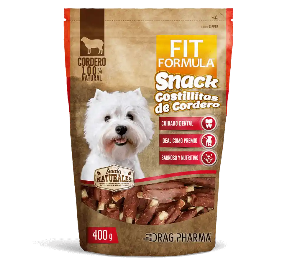 Fit Formula Snack Costillitas De Cordero 400 Grs