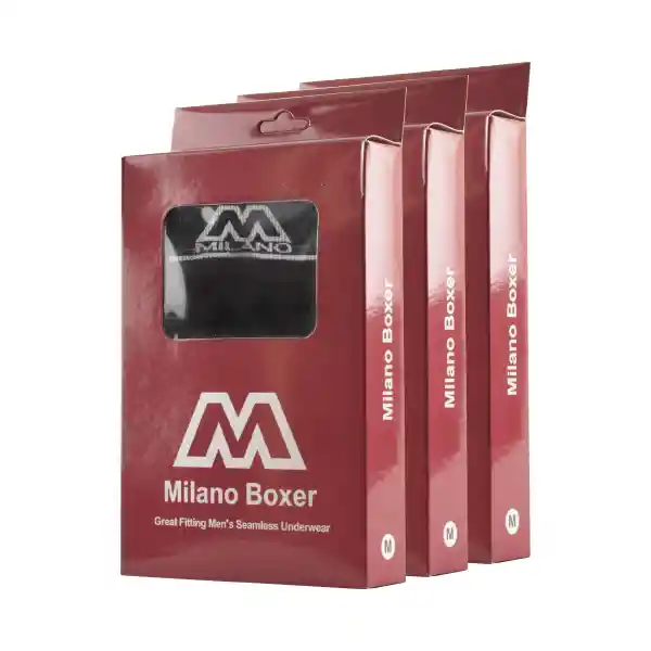 6 Pack Boxer Corto Sin Costuras Algodón