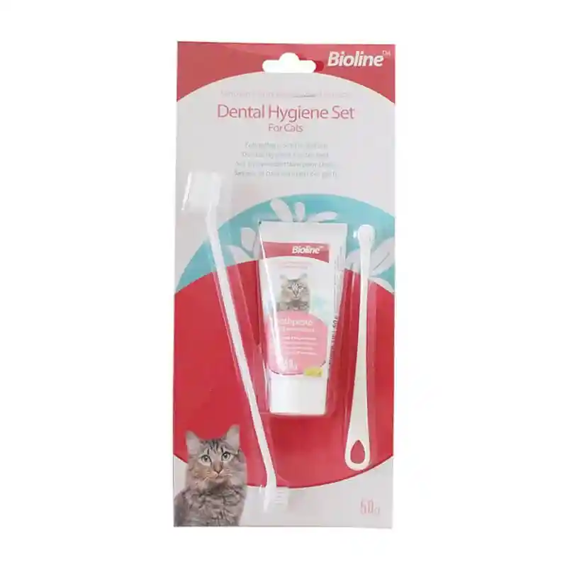 Set De Higiene Dental Para Gatos 50 G