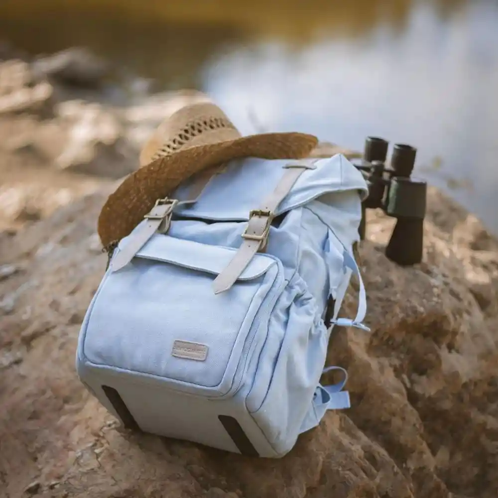 Bagsmart Mochila Para Camara Y Notebook De 15" - Azul