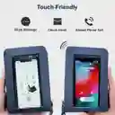 Ecosusi Bandolera Para Celular Con Cartera Desmontable - Azul