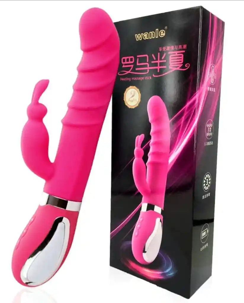 Vibrador Con Calor En La Punta