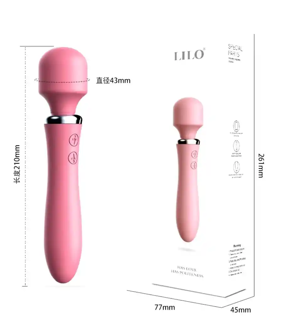 Vibrador Doble Estimulacion Microfono - Dildo