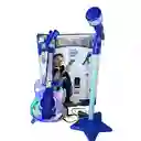 Guitarra Musical De Juguete Con Micrófono Azul