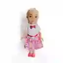 Muñeca Con Lentes Y Trenzas