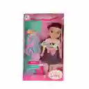 Muñeca Con Lentes Y Trenzas