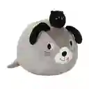 Cojín de Animal Con Mascota Gris 27 x 30.5 cm Casaideas