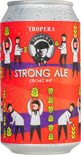 Cerveza Tropera Strong #47 Lata 7.6° G.l. 355cc