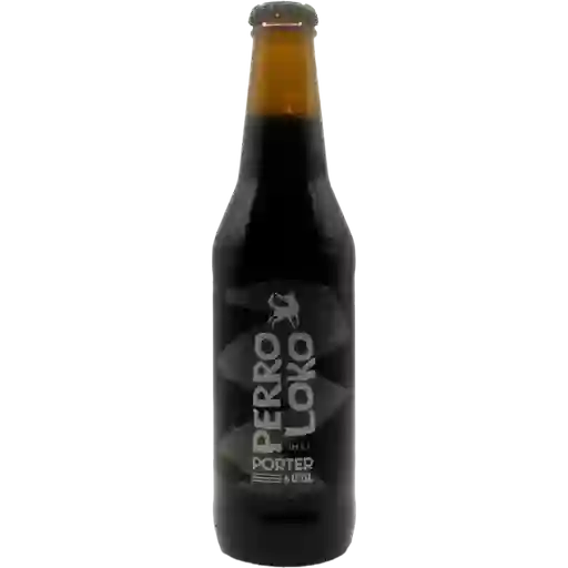 Cerveza Perro Loko Porter Ale 6.0° G.l. 330cc