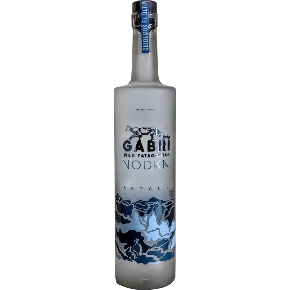 Vodka Gabrí Wild Patagonian 40° G.l. 750cc