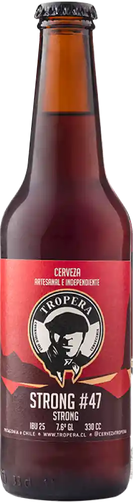 Cerveza Tropera Strong#47 7.6° G.l. 330cc