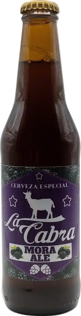 Cerveza La Cabra Mora4.8° G.l. 330cc