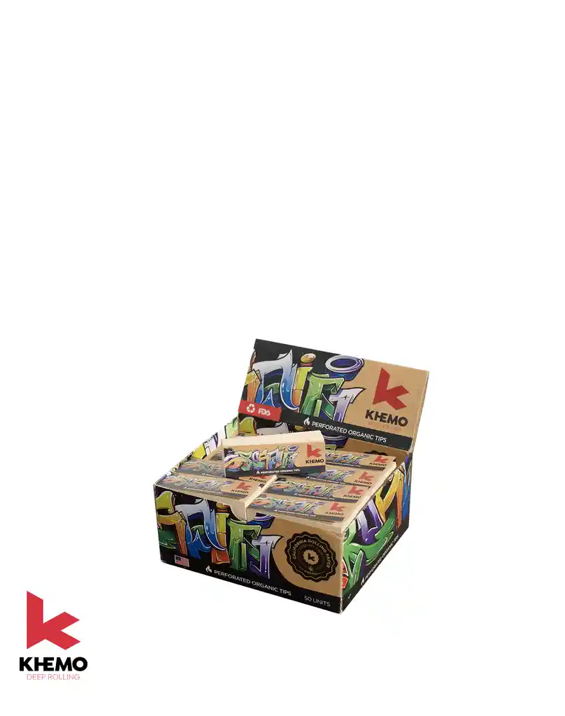 Display Boquilla Prepicada, Khemo Organic, 50 Tips, 20x60