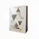 Pack De 6 Bolsa De Regalo Grande Diseño Geometrico Arte